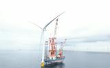 华西1600风电安装平台顺利完成首台海上风电机组安装任务