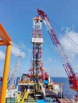 兰石钻机助力中国首个海上智能钻采平台顺利开钻