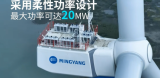全球单机容量最大、风轮直径最大的海上风电机组MySE18.X-20MW成功并网发电