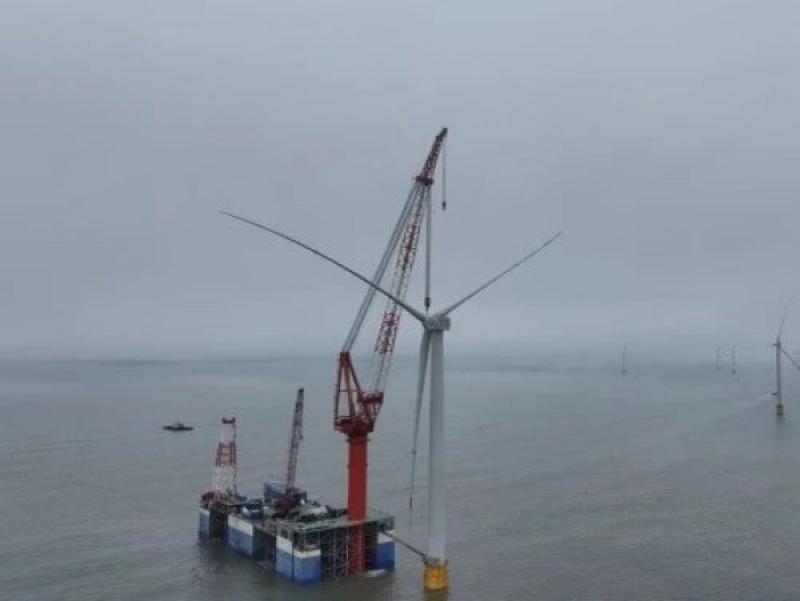 东方风电海上风电项目交付节点持续刷新！