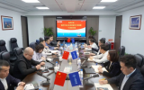 赵龙会见福州市仓山区副区长高晓健 双方就深化政企合作进行座谈交流