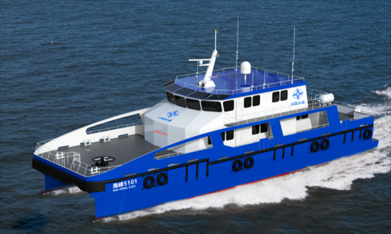 中交海峰风电运维技术巡礼——海上风电运维船篇