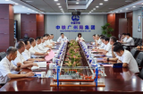 中国铁建港航局总经理、党委副书记王永东在广州开展商务活动