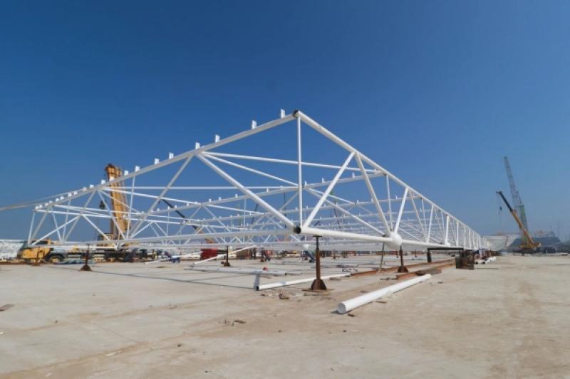 中交三航局助力国华HG14海上光伏项目建设