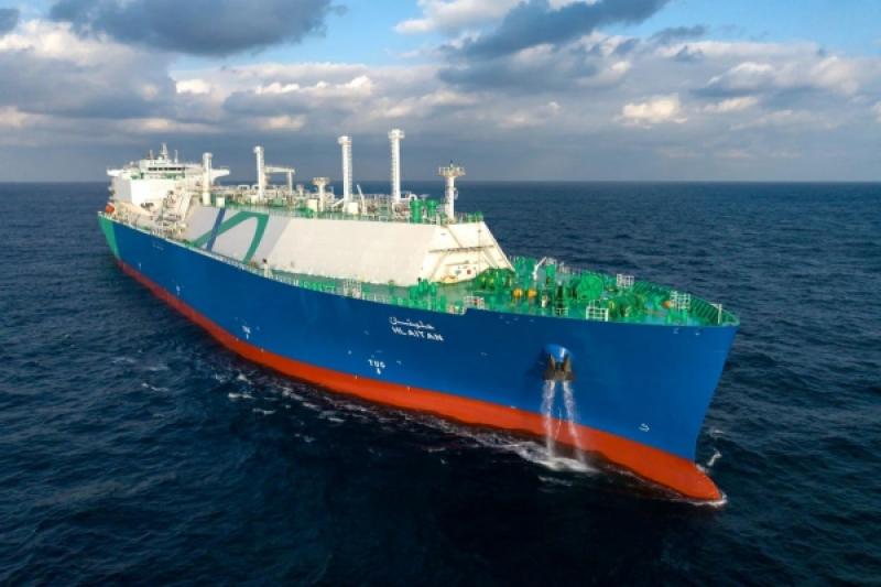 17.4万立方米大型液化天然气（LNG）运输船“赫莱坦”号交付