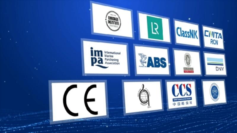 鲁普耐特海事系列缆绳在国际认证资质方面取得显著成就和重大突破！