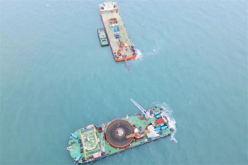 上海建工攻克最长距离陆对海定向钻回拖技术，海上风电海缆敷设再创新高