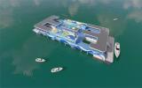 珠海海洋牧场迎来新重器：“万渔1号”深远海养殖平台开工