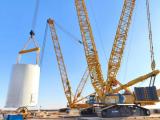 徐工XLC18000助力助力全球最大功率等级漂浮式风电机组——中国中车“启航号”吊装成功！
