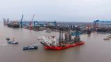“中远海运N1130”F级风电基础安装船正式开启水面建造