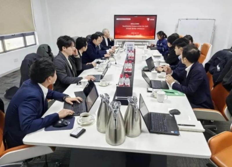 天顺风能与日本住友商事株式会社共商日本海上风电合作机遇