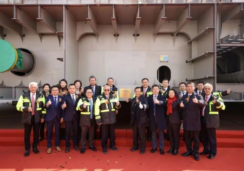 惠生清洁能源举办云顶FLNG项目入坞仪式