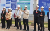 住琼全国政协委员到大唐儋州120万千瓦海上风电项目视察