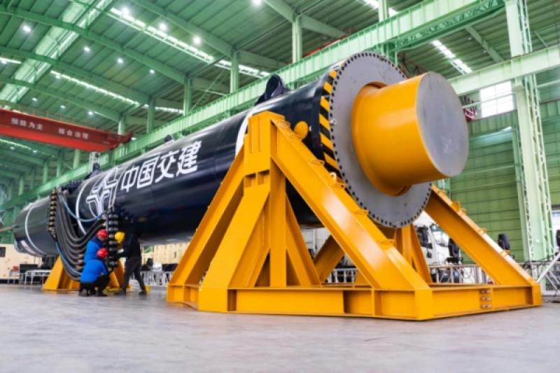 全球最大单作用液压打桩锤YC-280在浙江温州成功下线！