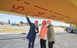 辽宁大连市庄河V项目摩擦筒顺利通过三方联合验收