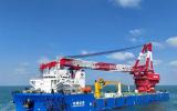 上海振华重工建造！3600吨全回转起重船“电建志高”及1600吨风电安装平台”电建志远”亮相《新闻联播》