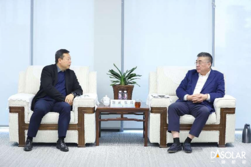 一道新能董事长、总裁刘勇一行拜访中核新能源！