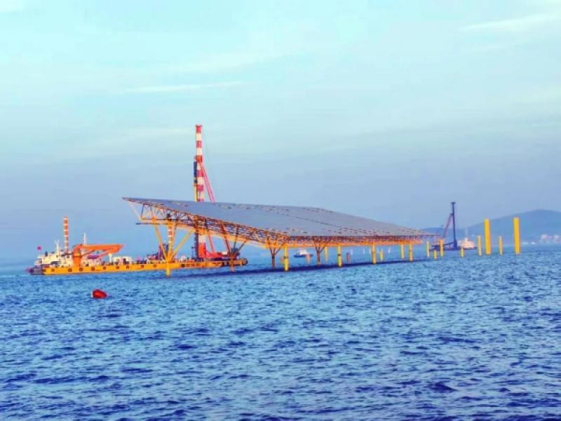 人民网、新华网聚焦即墨海上光伏项目，华晟助力打造海洋能源新标杆