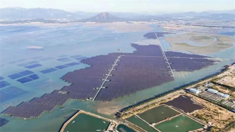福建首个海上光伏项目——东山杏陈180兆瓦海上光伏电站项目已进入全面收官阶段