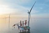 一航总承包分公司助力大连庄河海上风电场址V项目主体工程圆满完工