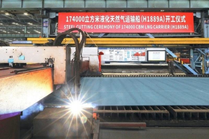 中国海油LNG运输船舶建造正式步入八船同造阶段！