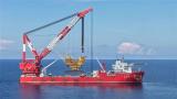 中天科技“中天39”起重船成功完成越南海上油田项目吊装作业任务