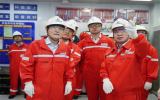 天津市政协主席王常松一行调研渤海油田