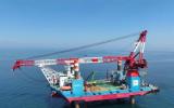 铁建风电01历经9天1586海里,顺利抵达大连庄河海域