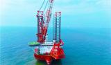 中国能建安徽电建二公司圆满完成江苏大丰海上风电首台风机吊装任务