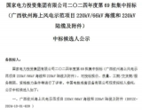 国家电投广西钦州海上风电示范项目中标公示