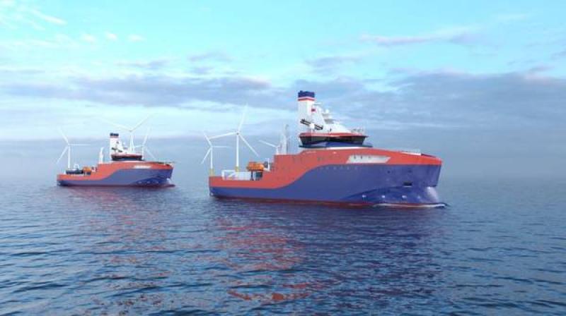 挪威Vard公司获两艘海上风电运维船订单