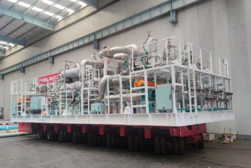 国内首套大型LNG船深冷式再液化装置取得重大进展