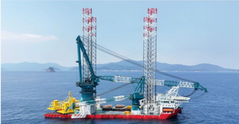 1600吨风电安装船——“SFE Developer”号开启首秀！