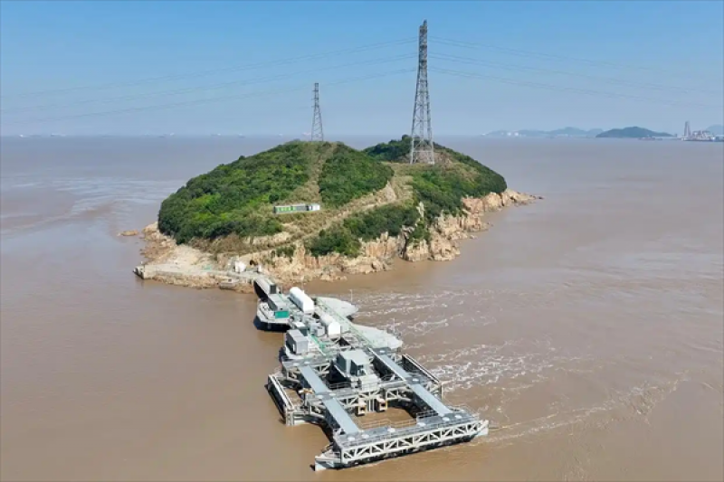  浙江舟山兆瓦级潮流能发电工程稳定运行超八年
