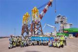 海龙海上风电项目：本地制造的巨型导管架基础助力亚太最大风电场建设