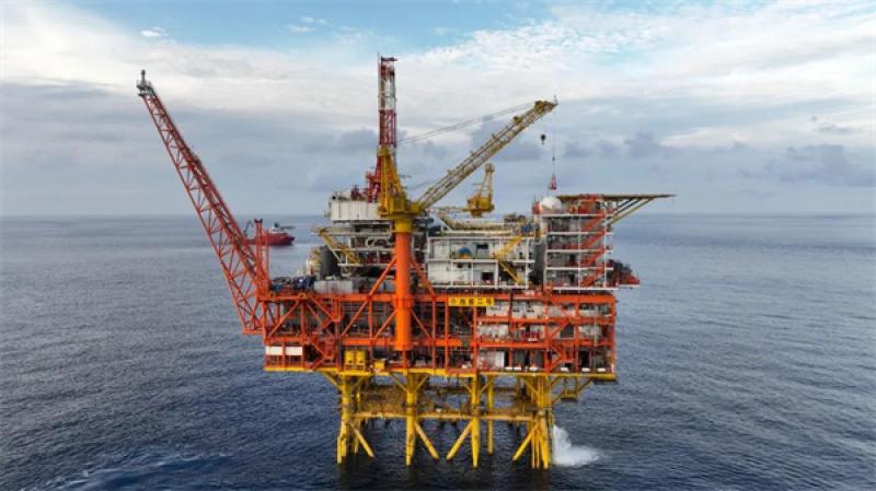 中国船级社为亚洲第一深水导管架“海基二号”颁发《数字孪生系统符合证书》