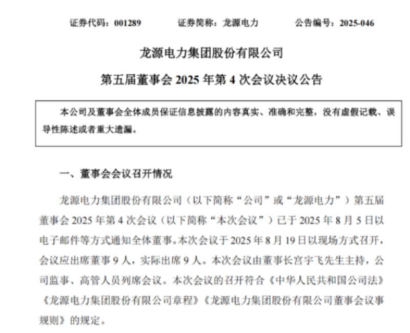 龙源电力投资建设海南东方50万千瓦海上风电项目的议案通过
