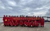 南海调查中心成功开展31个站位同步全潮水文观测，保驾护航粤东海上风电