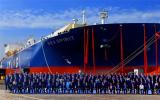 中国船级社检验的招商轮船17.5万立方米LNG运输船首制船“SEA SPIRIT”轮命名交付