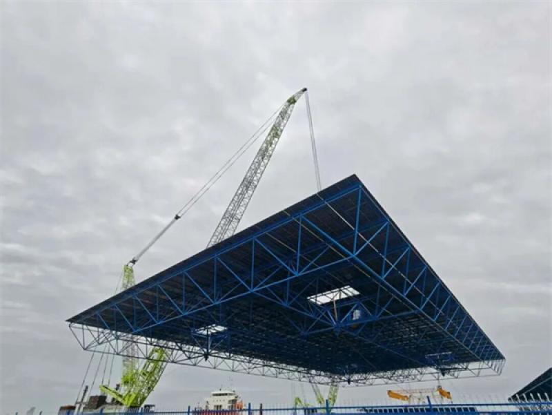 百榀出海！昌黎海上光伏项目刷新建设进度条