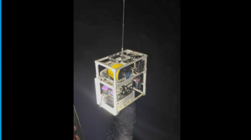 深海智人轻型工作级ROV中东交付海试圆满成功