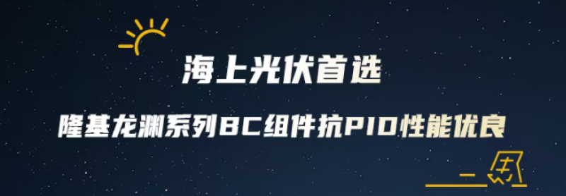 海上光伏首选！隆基龙渊系列BC抗PID性能优良    