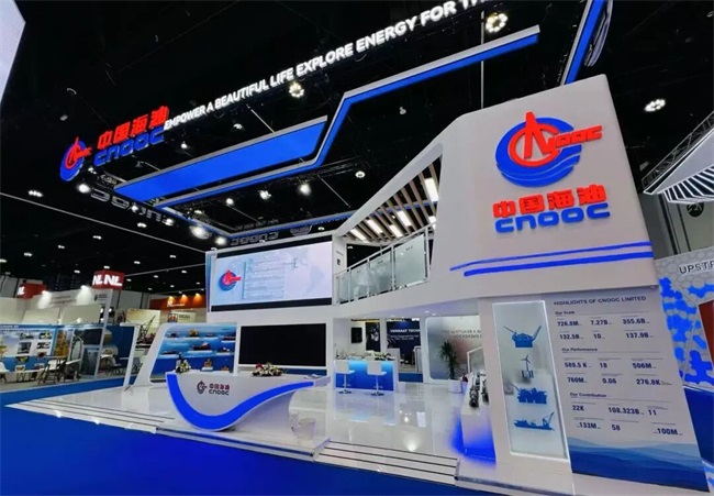 海油工程承办ADIPEC 2025中国海油展区布展工作携重点装备精彩亮相展会