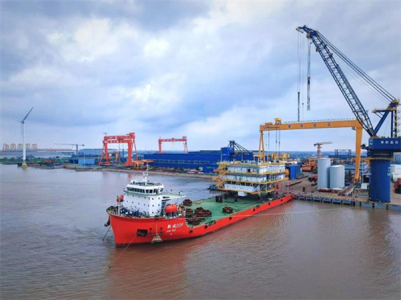 TSP第十座海上升压站诞生记!