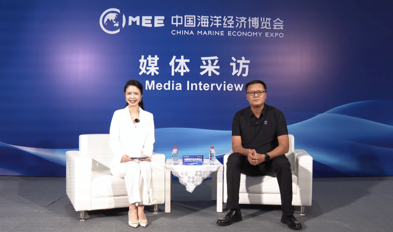 2025海博会《媒体访谈》对话南京智鹤电子科技有限公司-船舶解决方案专家赵国栋