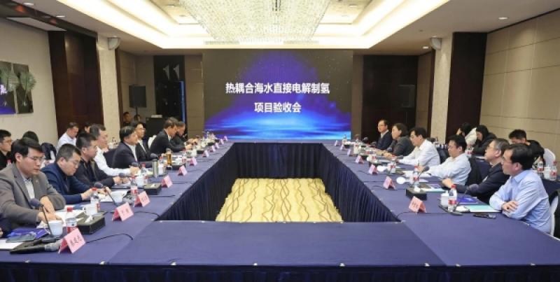 我国首台（套）热耦合海水制氢装置稳定运行超500小时