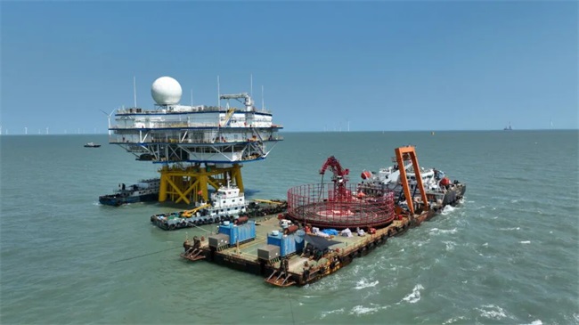 中天科技助力我国离岸最远海上风电项目全容量并网