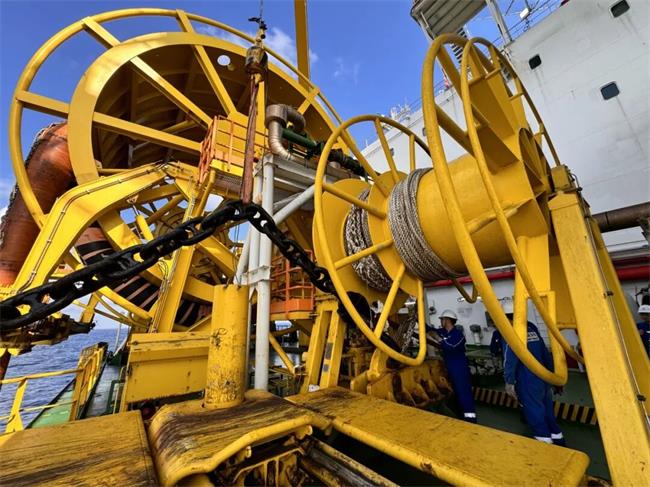 南海海上“穿针”奇迹：“海洋石油123”FPSO圆满完成大缆更换作业